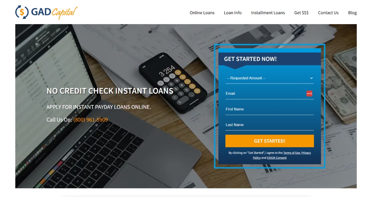 GadCapital Website