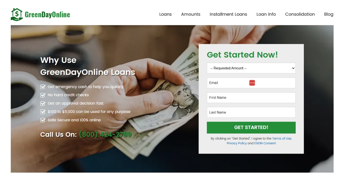 GreendayOnline Website