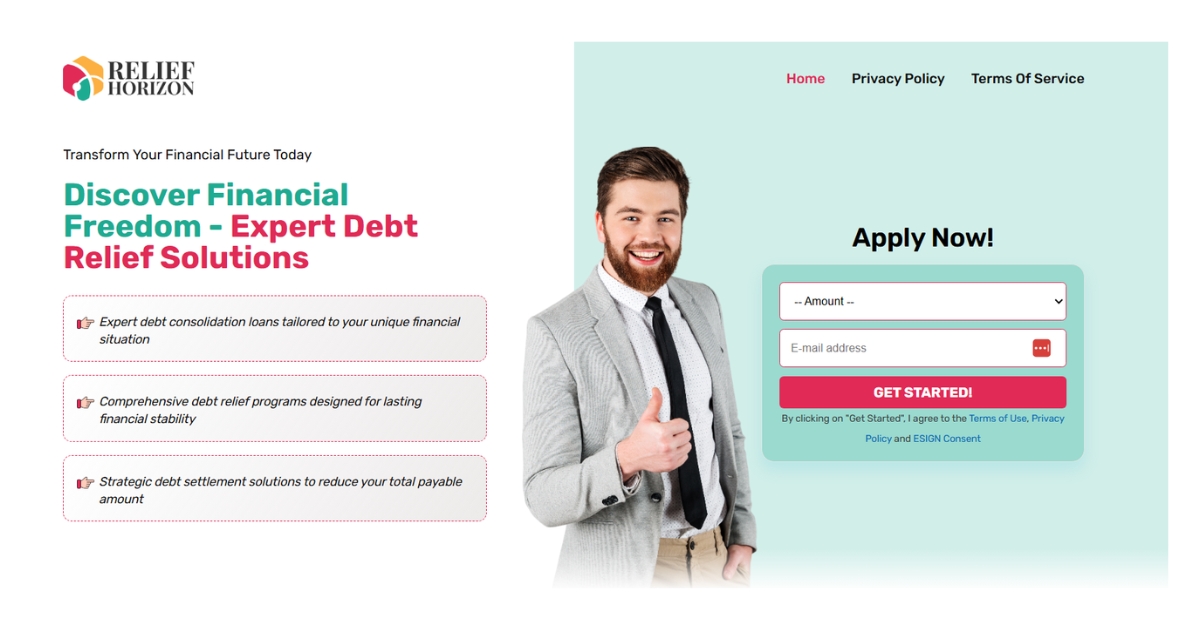 ReliefHorizon Website